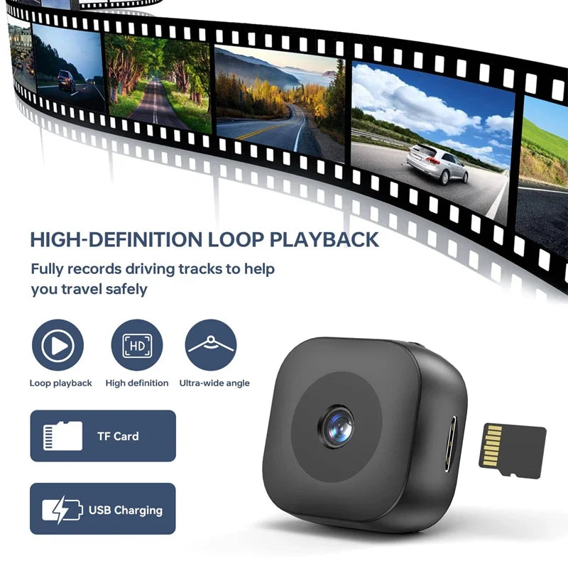 2025 New 4K Mini Security Camera Full Color Night Vision High Definition WiFi Monitor Waterproof Motion Detect Surveillance