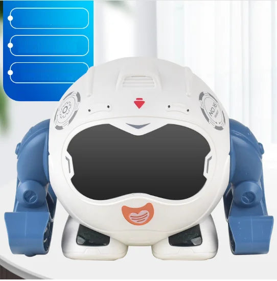 Dancing Robot Music Flaunting Swinging Electric Luminous Toys for Boys and Girls Little Live Pets Dog Robot Gift